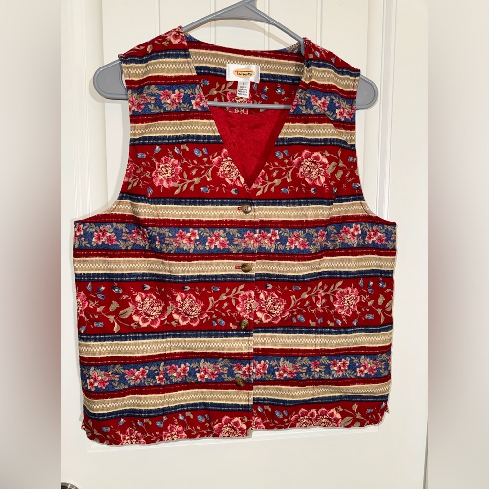 Vintage Talbots Vest SizeL